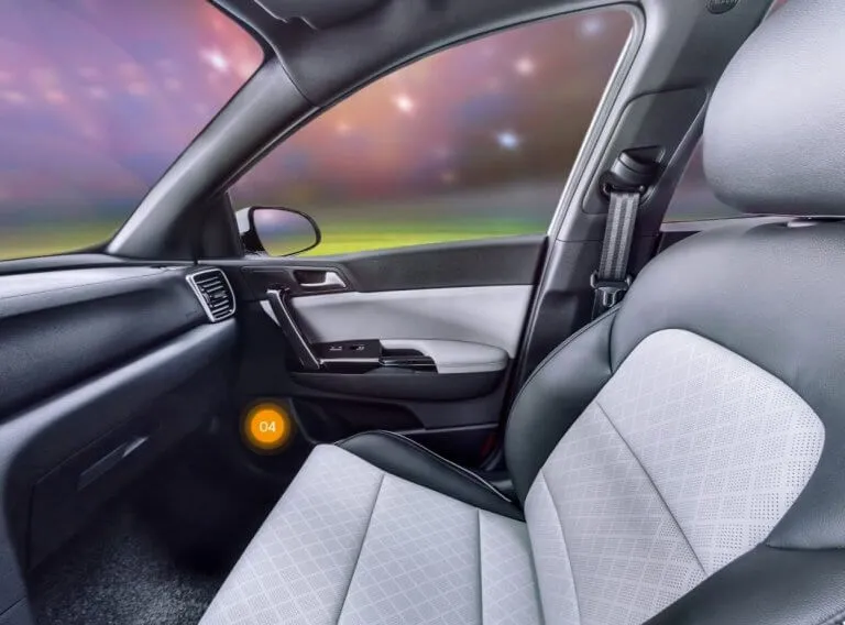 KIA Sportage: панорама салона 360 с подсказками квеста