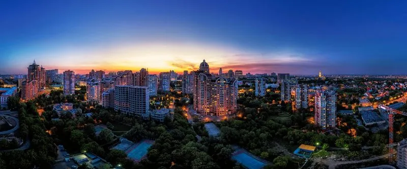 Аэросъемка и виды из окон для ЖК «INTERGAL CITY»