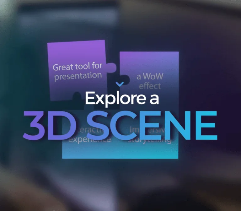 Экран AR-приложения для загородного комплекса