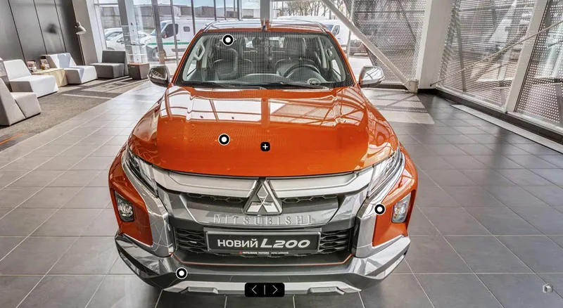 Облеты 360 и панорамы салонов авто для Mitsubishi Motors