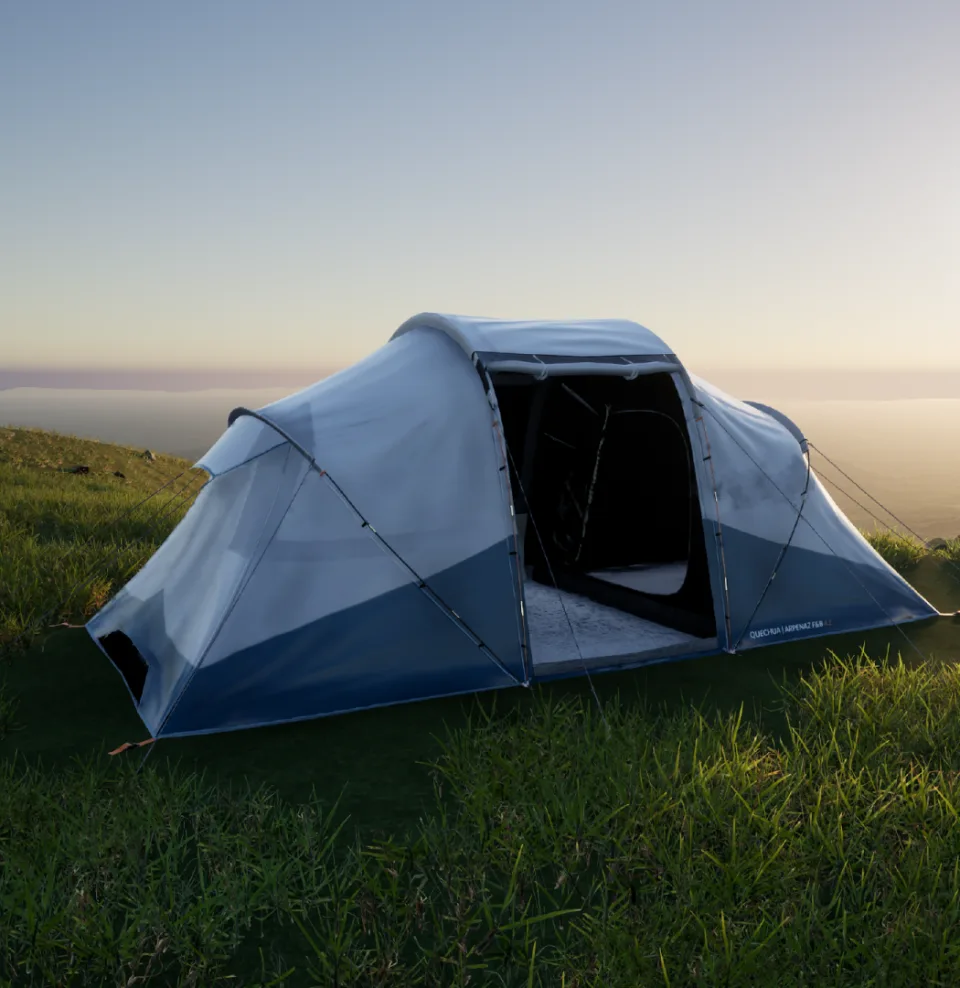 Camping VR — виртуальный шоурум для демонстрации палаток Decathlon