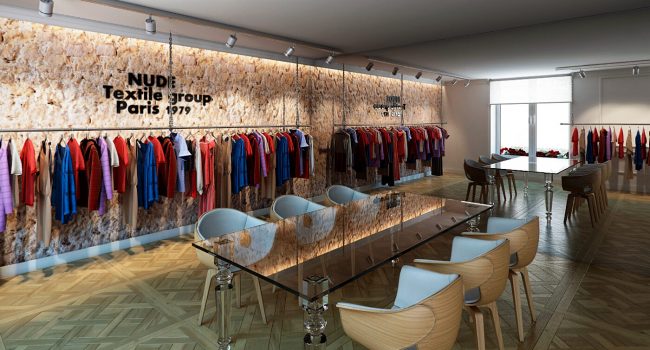 Визуализация интерьера шоурума, Париж